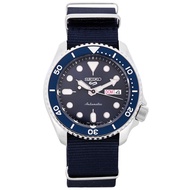 Seiko 5 Sports Blue Nylon Automatic Watch SRPD51K2 SRPD51 SRPD51K