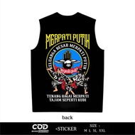 Kaos Singlet Merpati Putih Tenang Bagai Merpati Tajam Seperti Kudi Sablon DTF Desain Terbaru