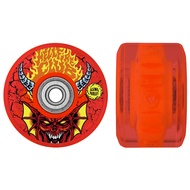 Slime Ball x Stranger Things Hellfire Club Light-Ups 66mm/78a Skateboarding Wheels (7171225)