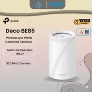 Tp-Link Deco BE85 BE22000 Tri-Band Whole Home Mesh WiFi 7 System