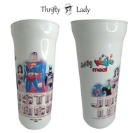 Collector's Item: RARE Vintage Jolly Kiddie Meal Justice League Cup (Jollibee)