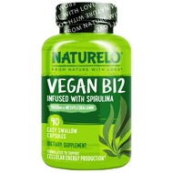 Vegan Vitamin B12 Supplement With Spirulina