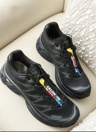 SALOMON XT-6 黑色墨黑色