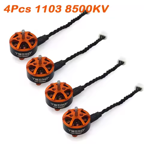 YSIDO 1103 8500KV 1-2s Lipo Brushless Motor 1.5mm Shaft for Gemfan HQprop 65mm Propeller Tinywhoop P