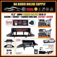 BMW 3 Series F30/ F32 ( EVO ) 2018 -2021 Android Player 12.3" Inch Casing+Socket with Canbus LVDS Bo