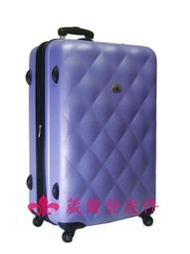 【葳爾登】25吋Bear Box輕硬殼旅行箱防水360度行李箱摔不破登機箱BB螢光系列25吋紫色