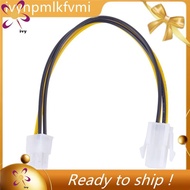 [Ivym] 20CM/8Inch 12V 4 Pin Male to 4 Pin P4 Female CPU Power Supply Extension Cable