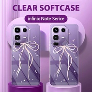 Latest Premium Bow Girl Case Infinix Note 50 Pro 5G 30 40 Pro Plus 5G 40 4G Tk Cute Casing hp