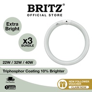 BRITZ Japan Okies 10% Extra Bright Fluorescent Circular Tube 22W / 32W / 40W