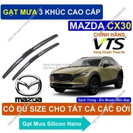 High-end 3-section wiper/ Premium windshield wiper for Mazda CX30/ bag Mazda CX30/ Mazda CX30 windsh