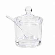 Acrylic Spice Container 7.5x7cm | Transparent Shockproof Multipurpose