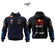 Jaket Hoodie Redbull Racing Team F1 Red Bull Season TERBARU 2024 Full Printing - S
