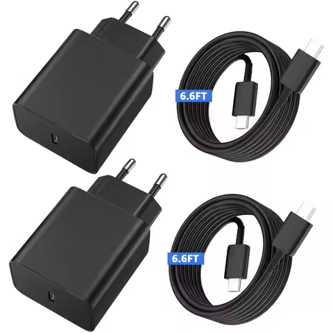 45W USB C Charger Fast Charger Samsung Galaxy S24 S23 S22 S21 S20Fe S10 S9 S8 A55 A54 A53 5g A52 A51