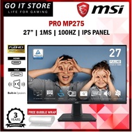MSI PRO MP275 (27", IPS, 100Hz, 1ms MPRT, FHD) Monitor