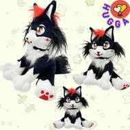 ❤HUGGA❤cute Big Mama Eternal Plush Toy Soft Cat Fox Doll Sofa Cushion, Fun Children's Girlfriend, Ch