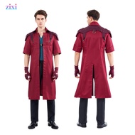 Demon Cry Cosplay Costume - Red Leather for Demon Hunter Dante