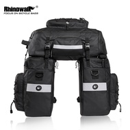 Rhinowalk Bicycle 3 in 1 Pannier Bag 65L Large Capacity Waterproof Multifunctional Bicycle Panniers 