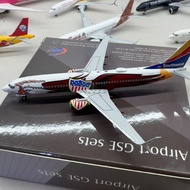 NG Airplane Model Alloy Model 1: 400 American Southwest Airlines Boeing B737-800 737 738 lllnois One