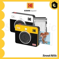 [Kodak] Mini Shot 3 Retro (C300R) + 8 Cartridges - 2-in-1 Instant Camera & Photo Printer 100% Origin