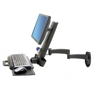 Ergotron 200 Series Combo Arm Black / White Keyboard & Monitor Mount 45-230-200 45-230-216