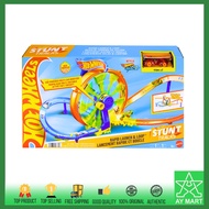 MZ7 Hot Wheels Turbine Challenge Rapid Lauch & Loop Playset Ultimate Stunt Track Giant Loop 1:64 Sca