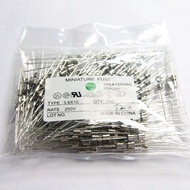 3.6*10Fuse with pins/Tube 0.5A 1A 2A 3.15A 4A 5A 6.3A 8A 10A 15A