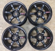 中日韓車裝5x114正廠RAYS 57DR 輕鈴18吋8.5J ET38 包安裝⭕往下⬇️拉睇説明合豐田/本田/日産/BYD/三菱/MAZDA/MODEL 3電車等中小型車