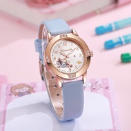 Diamond-studded Children's Watch Cartoon Sanrio Middle School Students Exam Quartz Watch Kuromi Belt