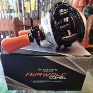 Seahawk Air wolf 103HSL bc reel with attractive Drag clicker