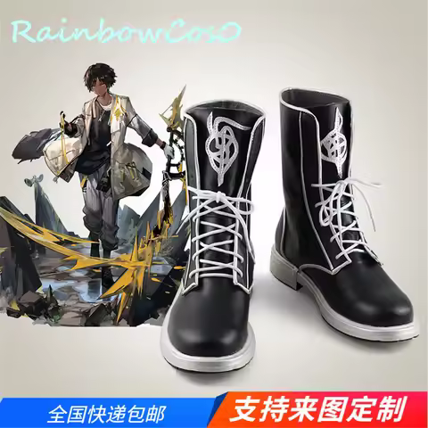 Arknights Thorns Boots Cosplay Shoes Game Anime Carnival Party Halloween RainbowCos0 W1310
