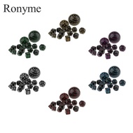 [Ronyme] 15-Piece Multi-Faceted Dice Set D60 D30 D24 D20 D16 D12 D10 D8 D7 D5 D4 for DND RPG Casino 