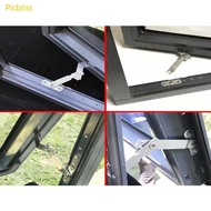 Picbliss Convenient Stainless Steel Window Restrictor User Friendly Window Blocker 2 Size