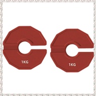 [kjyxgsncsjxsm] 2PCS Gym Micro-Type Plates Dumbbell Fractional Weight Plate Rubber Fractional Weight