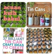 Tin Kosong - Tin Susu, Tin Jagung, Tin Laici dan Tin Hosen