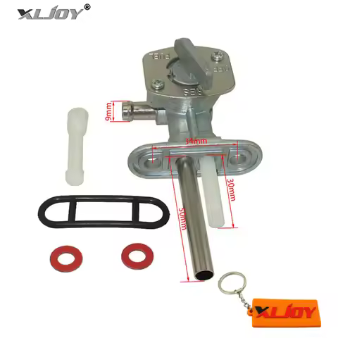XLJOY 5/16'' Fuel Petcock Swith Tap For Kawasaki VN1500 EN500 KLR250 KL650 KLR650 KFX400 KH125 KLX30