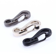 Mini SF Spring Backpack Clasps Keychain Climbing Hiking Carabiners EDC Camping Bottle Hooks Paracord