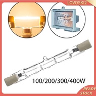 [Lovoski2] R7S Halogen Linear Light Bulb J Type Halogen Light Bulb 360 Beam Angle for