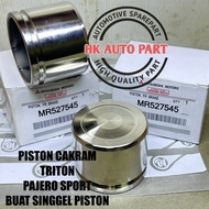 PISTON BRAKE DISC CALIPER 4D56 FRONT FR PAJERO SPORT DAKAR TRITON L200 STRADA HDX 4D56 SINGLE PISTON