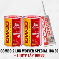 WOLVER SPECIAL RACING 10W30 Scooter Oil - Fully - Special 10W30 Wolver 10W30 JASO MB 0.8L GWMB19