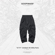 全新現貨GOOPiMADE“G7-P1” Zettabyte 4D Utility Pants - Iron 2號 /goopi