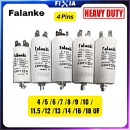 Falanke 4uf 5uf 6uf 7uf 8uf 9uf 10uf 11.5uf 12uf 13uf 14uf 16uf 18uf Capacitor/Condenser For Semi Au