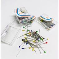 Mini PINS Mini pins - Large pins - hijab pins 1 box SMALL PIN needles, pins, shawl needles, hijab ne