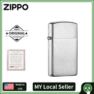 Zippo Slim® Brushed Chrome Windproof Pocket Lighter | Zippo 1600（Lighter Without Fuel Inside)