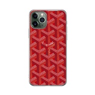 Latest oppo goyard1 red Phone Case iphone 12 Pro Max iphone 11 Pro Max iphone X Case