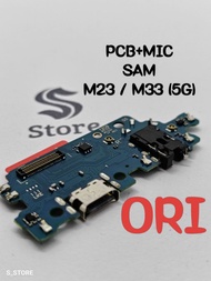 CONNECTOR CHARGER SAMSUNG M23 M33 5G + MIC ORI PAPAN KONEKTOR CAS PCB BOARD USB SAMSUNG M23 M33 (5G)