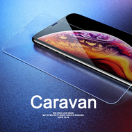 1# (2ชิ้น) Caravan Crew ฟิล์มกระจก ไม่เต็มจอ iPhone 14 13 6 6 Plus 6s 6s Plus 7 7 Plus 8 8 Plus X XS MAX XR 11 PRO MAX SE 2020 12 mini 12 Pro Max film