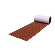 Boat Flooring EVA Foam Decking Sheet Faux Teak Marine Carpet Mat Self-Adhesive Non-Slip Flooring Material