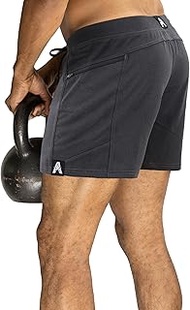 Hyperflex 5'' Crossfit Workout Training Sports Shorts for Women - Volcanic Black G2 - Small