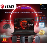 Msi Gaming Laptop I5 8th Gen GTX 1050 Graphic USED LAPTOP / 二手笔电 / 二手手提电脑
