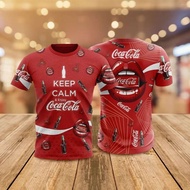 Cola with coke pattern coke pattern for men women outdoor sports shirts